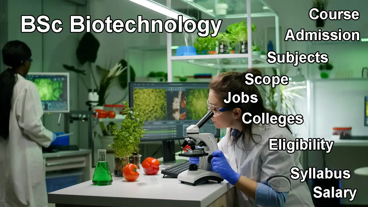 BSc Biotechnology